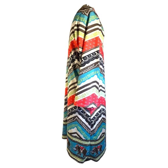 Lolly Wolly Doodle Shirt Womens Size XL Elephant Tunic - Picture 2 of 16